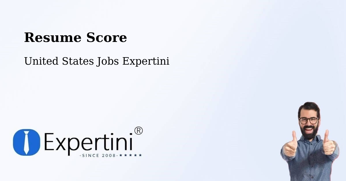 Resume Score & Job Description Match Tool – Walnut - United States Jobs Expertini